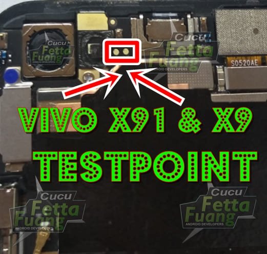 Vivo X9 Test Point / EDL Point